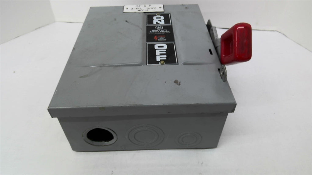 GE THN3361 30Amp 600v Safety Switch