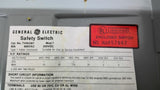 GE THN3361 30Amp 600v Safety Switch