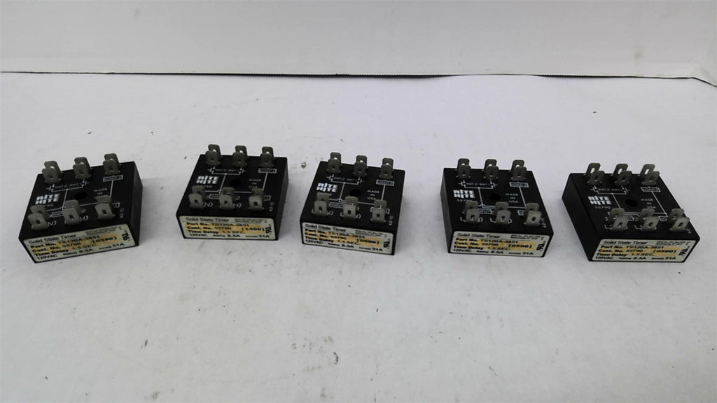 SSAC TS120A-3851 Solid State Timer Lot of 5