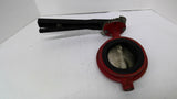 Quartrol Q7341DDQU Butterfly Valve 4"