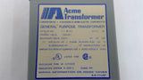 AcmeTransformer T-1-81052 Transformer .75 KVA 120x240 Pri2x24 Sec