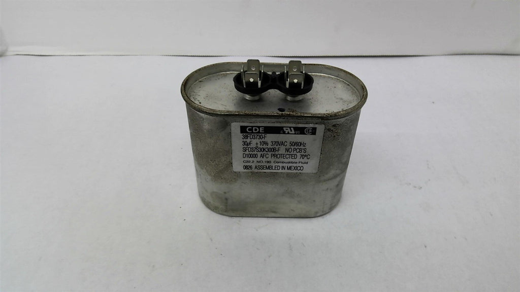CDE 38FD3730-F Capacitor 370 VAC 30 UF