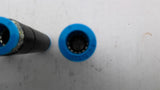 Festo M3 8 Pneumatic Fitting Lot of 7