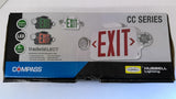Compass CC Series Exit Sign