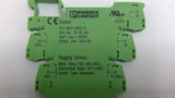 Phoenix Contact PLC-BSC-24DC/21 Relay Base Lot Of 5