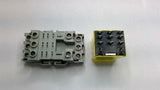 IDEC RH3B-U Relay 240VDC Relay On IDEC SH3B-05C Relay Socket Base Lot Of 2