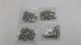 W.W. GRAINGER M6-100 Gr A4 SS Plain Lock Nut Package of 50 Lot Of 4