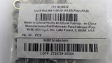 W.W. GRAINGER M6-100 Gr A4 SS Plain Lock Nut Package of 50 Lot Of 4