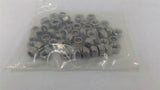 W.W. GRAINGER M6-100 Gr A4 SS Plain Lock Nut Package of 50 Lot Of 4