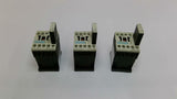Siemens 3RT1010-1AK61 Contactor 460 Volt 3 HP Lot Of 3