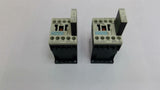 Siemens 3RT1010-1AK61 Contactor 460 V 3 HP Lot Of 2