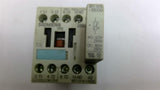 Siemens 3RT1010-1AK61 Contactor 460 V 3 HP Lot Of 2