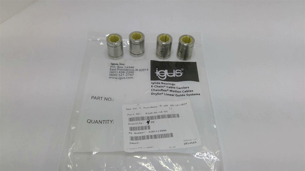 Igus RJUM-01-16-ES Ifllde Bearing Lot Of 4