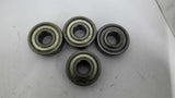 6303Z Ball Bearing Lot Of 4