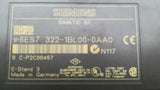 Siemens 322-1BL00-0AA0 Output Module