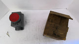 Allen-Bradley 800P-1S1ZR Palm Operated Pushbutton