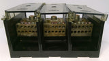 Ferrraz Shawmut 68153 Terminal Block 3 Pole 350-#6 600 Volts