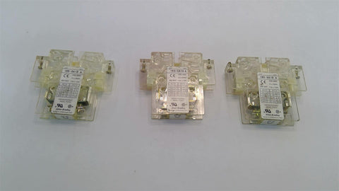 Allen Bradley 195-GA10 Axillary Contact Lot Of 3