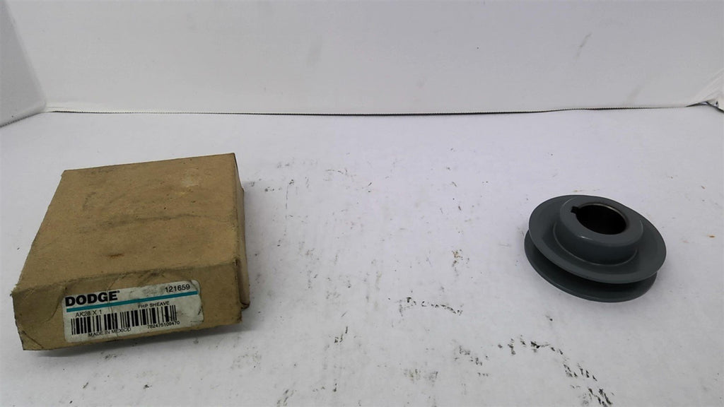 Dodge AK28x1 121659 Pulley Single Groove 1" Bore