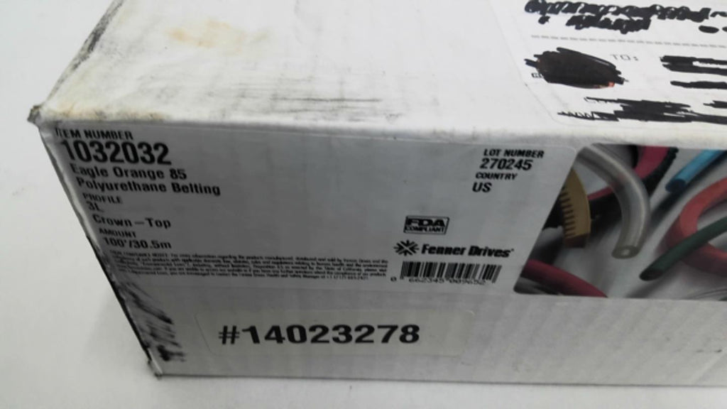 Eagle 1032032 Orange Polyurethane 85 Belt