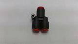 SMC 5/16" Push-To-Connect Pneumatic Y Connector Lot Of 6