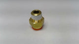 SMC KQ2H11-35AS Brass Push-To-Connect 3/8" Lot Of 7