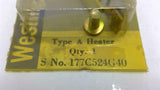 Westinghouse 177C524G32 Type A Thermal Heater Element Lot Of 3