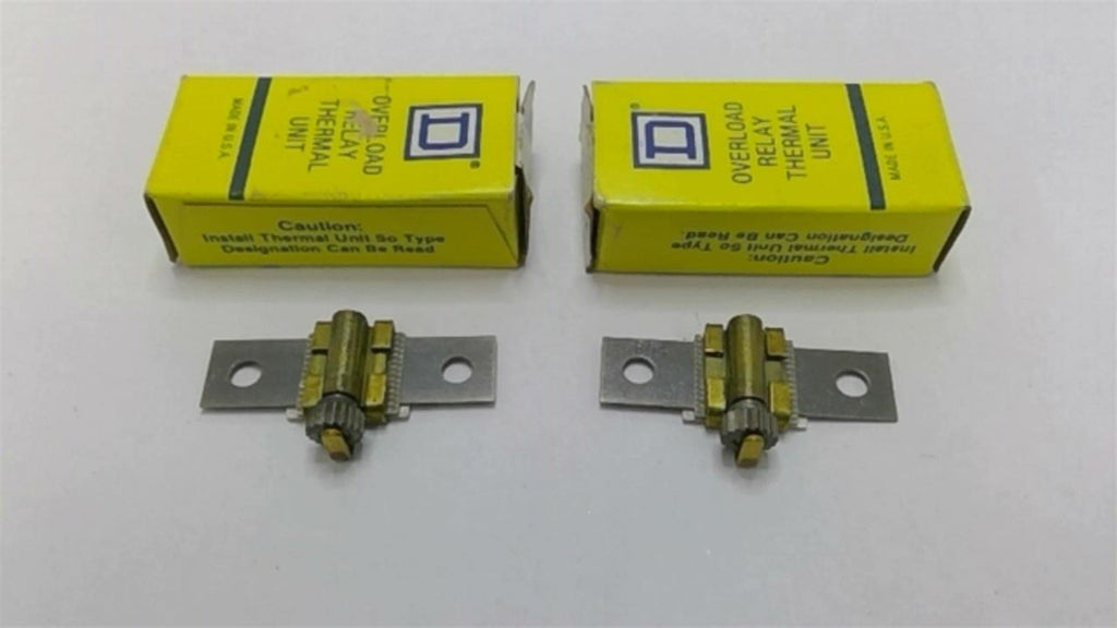 Square D B36 Overload Relay Thermal Unit Lot Of 2