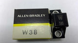 Allen Bradley W38 Thermal Overload Heater Element Lot Of 6
