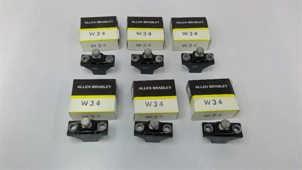 Allen Bradley W34 Thermal Overload Heater Element Lot Of 6