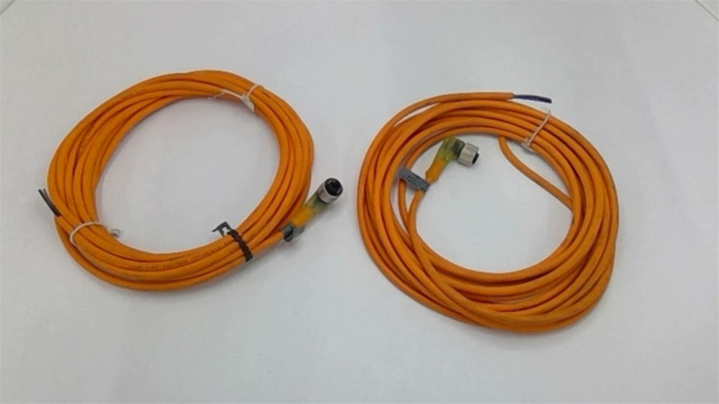 IFM LK-452-LPX/PPU E10255 Connecting Cable Lot Of 2