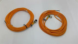 IFM LK-452-LPX/PPU E10255 Connecting Cable Lot Of 2