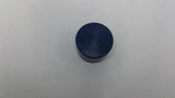 Blue Urethane Buffers 1 1/4" Wide 1" Thick 1/4" Threaded Lot Of 7