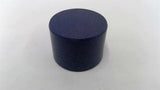 Blue Urethane Buffers 1 1/4" Wide 1" Thick 1/4" Threaded Lot Of 7