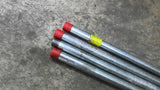 LDR 3/4" x 48" Galvanized Steel Pipe Lot of 4