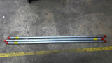 LDR 3/4" x 48" Galvanized Steel Pipe Lot of 3