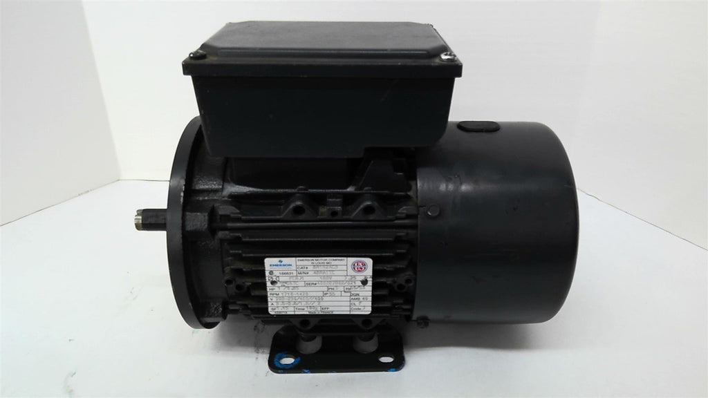 Emerson BR1S2AC3 1HP AC Motor 1800rpm 4p 3ph FCRJ1 208-230/460v 60hz
