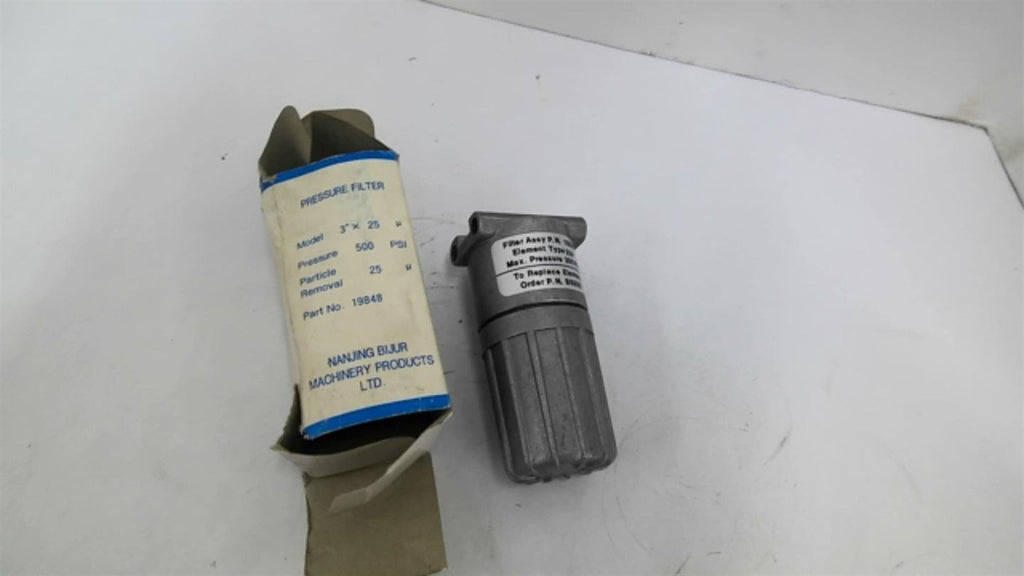 NANJING BIJUR 3"X25 500PSI Pressure Filter
