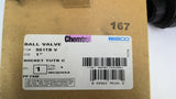 Chemtrol S61TB V 1" Ball Valve