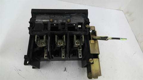 Allen Bradley 1494V-DS60 Line Terminal Guard 60 amp 460 Volts 15 Hp