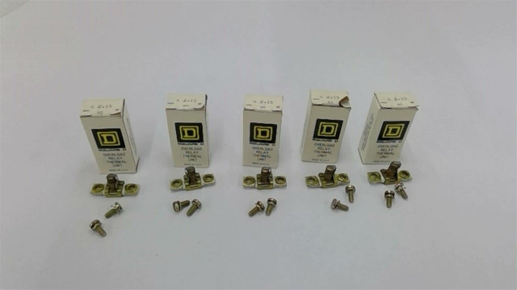 Square D A2.15 Overload Relay Thermal Unit Lot Of 5