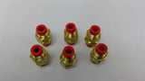 SMC 1/4" Buckhead Fitting Lot Of 6