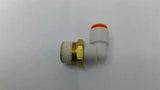SMC 90 Degree Elbow Push To Connect Fitting 3/8" Lot Of 7