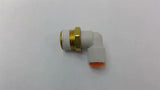 SMC 90 Degree Elbow Push To Connect Fitting 3/8" Lot Of 7