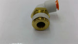 SMC 90 Degree Elbow Push To Connect Fitting 3/8" Lot Of 7