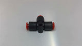 SMC 3-Way Tee Fitting 1/4" Lot Of 5