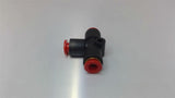 SMC 3-Way Tee Fitting 1/4" Lot Of 5