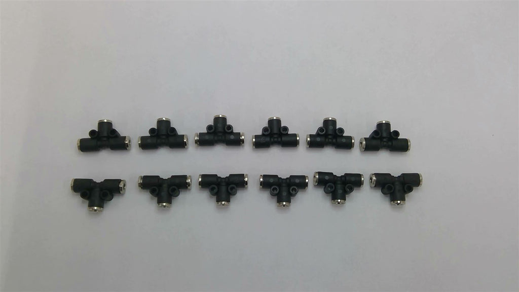 Push-To-Connect T Fitting 5/32" Lot Of 12