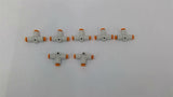 SMC 1/4" Tee Fittings Lot Of 7
