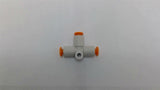 SMC 1/4" Tee Fittings Lot Of 7